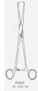 Baarret-Pozzi Vulsellum Forcep